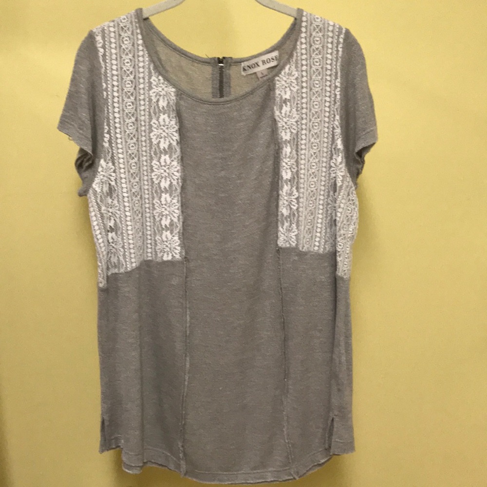 Knox Rose knit blouse tunic